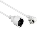 Hama 00047867 Strom Verl&auml;ngerungskabel Wei&szlig; 10 m H05VV-F 3G 1,5 mm2