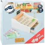 small foot 11099 - Spielkasse aus Holz, inkl. Scanner, Kartenleseger&auml;t, Spielgeld