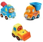Tut Tut Baby Flitzer - 3er Set Baustellenfahrzeuge (Abschleppfahrz., Kipplaster