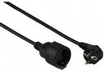 Hama 00047869 Strom Verl&auml;ngerungskabel Schwarz 3 m H05VV-F 3G 1,5 mm2