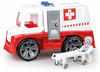 LENA® 04456 - Truxx Krankenwagen mit Zubehör und Spielfigur
