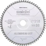 Metabo ALUMINIUM CUT PROFESSIONAL 628443000 Kreiss&auml;geblatt 216 x 30 x 1.8 mm