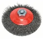 Bosch Accessories Kegelb&uuml;rste Clean for Metal, gewellt, 115 mm, 0,3 mm, 12500 U/min,