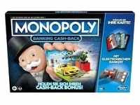 Hasbro E8978156 - Monopoly Banking Cash-Back Brettspiel, elektronischer Kartenleser,