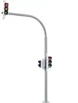 Viessmann Modelltechnik 5094 H0 Fu&szlig;g&auml;ngerampeln Fertigmodell