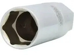 KS Tools Sto&szlig;d&auml;mpfer-Au&szlig;ensechskant-Gegenhalter-Stecknuss, 21mm 150.9421