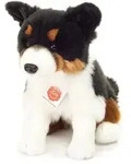 Teddy Hermann 91956 - Tri-Color Border Collie, sitzend, 30 cm