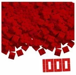 Blox 1000 rote 4er Steine lose
