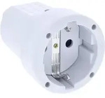 AS Schwabe 62223 Schutzkontaktkupplung PVC 230V Grau IP20