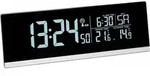 TFA Dostmann 60.2548.01 Funk Wecker Schwarz Alarmzeiten 1 USB Anschluss