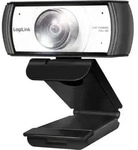 LogiLink UA0377 Full HD-Webcam Klemm-Halterung, Mikrofon