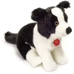 Teddy Hermann 91959 - Border Collie Welpe sitzend, Stofftier, Pl&uuml;schtier, 25cm