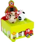 small foot 11715 - Spieluhr Bauernhof, Holz