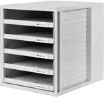 HAN SCHRANK-SET 1401-11 Schubladenbox Lichtgrau DIN A4 Anzahl der Schubf&auml;cher:...