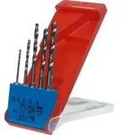 kwb 421140 HSS Metall-Spiralbohrer-Set 5teilig 2 mm, 3 mm, 4 mm, 5 mm, 6 mm DIN 1412