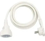 Brennenstuhl 1168980220 Strom Verl&auml;ngerungskabel Wei&szlig; 2.00 m H05VV-F 3G 1,5 mm2