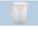 H&uuml;nersdorff 939000 Messbecher 5000 ml Kunststoff