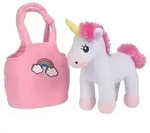 Pl&uuml;sch Einhorn mit Tasche