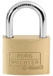 Burg W&auml;chter 3051 Vorh&auml;ngeschloss 35.00 mm verschieden schlie&szlig;end Messing