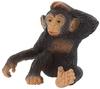 Bullyland 63686 - Schimpansenjunges, Tierfigur, 5 cm