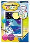 CreArt, Malen nach Zahlen Kinder - Kleiner Delfin