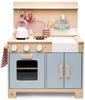 Tender Leaf 7508205 - Spielküche, Mini Chef Home Kitchen, Holz, 16-teilig