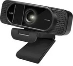 LogiLink UA0381 Full HD-Webcam Klemm-Halterung, Mikrofon