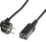 Roline 19.08.1552 Strom Anschlusskabel Schwarz 2.00m