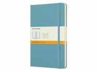 Moleskine Notizbuch Large/A5, Liniert, Hard Cover, Riff Blau