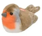 Pl&uuml;sch Singvogel Rotkehlchen