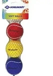 Softb&auml;lle, 3 St&uuml;ck Meshbag, (rot, gelb, blau)