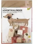 Folia Adventskalender SAUSAGE DOG, 54-teilig