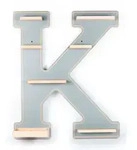 Wandregal "Buchstabe K" f&uuml;r Toniebox