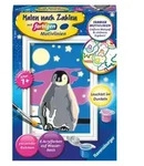 CreArt, Malen nach Zahlen Kinder - Kleiner Pinguin