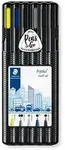 STAEDTLER Fineliner triplus&reg; Black Box 6er Set