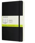 Moleskine Notizbuch Large/A5, Blanko, Erweiterte Seitenanzahl, Schwarz