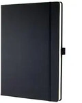 SIGEL CO112 Notizbuch Conceptum, ca. A4, liniert, Hardcover, schwarz