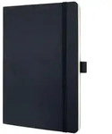SIGEL CO321 Notizbuch Conceptum, ca. A5, liniert, Softcover, schwarz