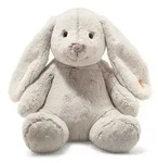 Steiff 080913 - Hoppie Hase, hellgrau, Pl&uuml;sch, 48 cm