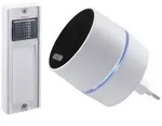 Grothe 43600 Funkgong Komplett-Set mit Namensschild