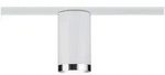 Paulmann Spot Tube Deckenstrahler URail GU10 Wei&szlig;, Chrom (matt)