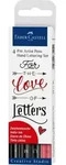 Faber-Castell Tuschestifte Pitt Artist Pens Hand Lettering, 4er Etui