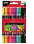 Faber-Castell Doppelfasermaler Neon, 10er Set