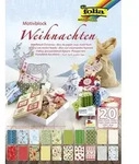 Folia Motivkartonblock WEIHNACHTEN III, 24x34cm, 20 Blatt