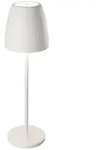 Megatron MT68051 TAVOLA LED-Au&szlig;entischlampe 2W Warmwei&szlig; Wei&szlig;, Antik