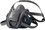 3M 6501QL Atemschutz Halbmaske ohne Filter Gr&ouml;&szlig;e: S EN 140 DIN 140
