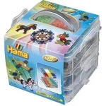 Hama 6701 - Sortierbox mit ca. 6000 Midi-B&uuml;gelperlen, 3 Stiftplatten und Zubeh&ouml;r