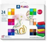 STAEDTLER Modelliermasse FIMO&reg; soft Basic Colours 24er Set