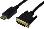 Digitus DisplayPort / DVI Adapterkabel DisplayPort Stecker, DVI-D 24+1pol. Stecker