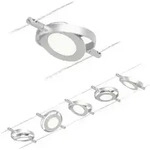 Paulmann 94414 Seil-Komplettsystem LED fest eingebaut LED Chrom (matt)